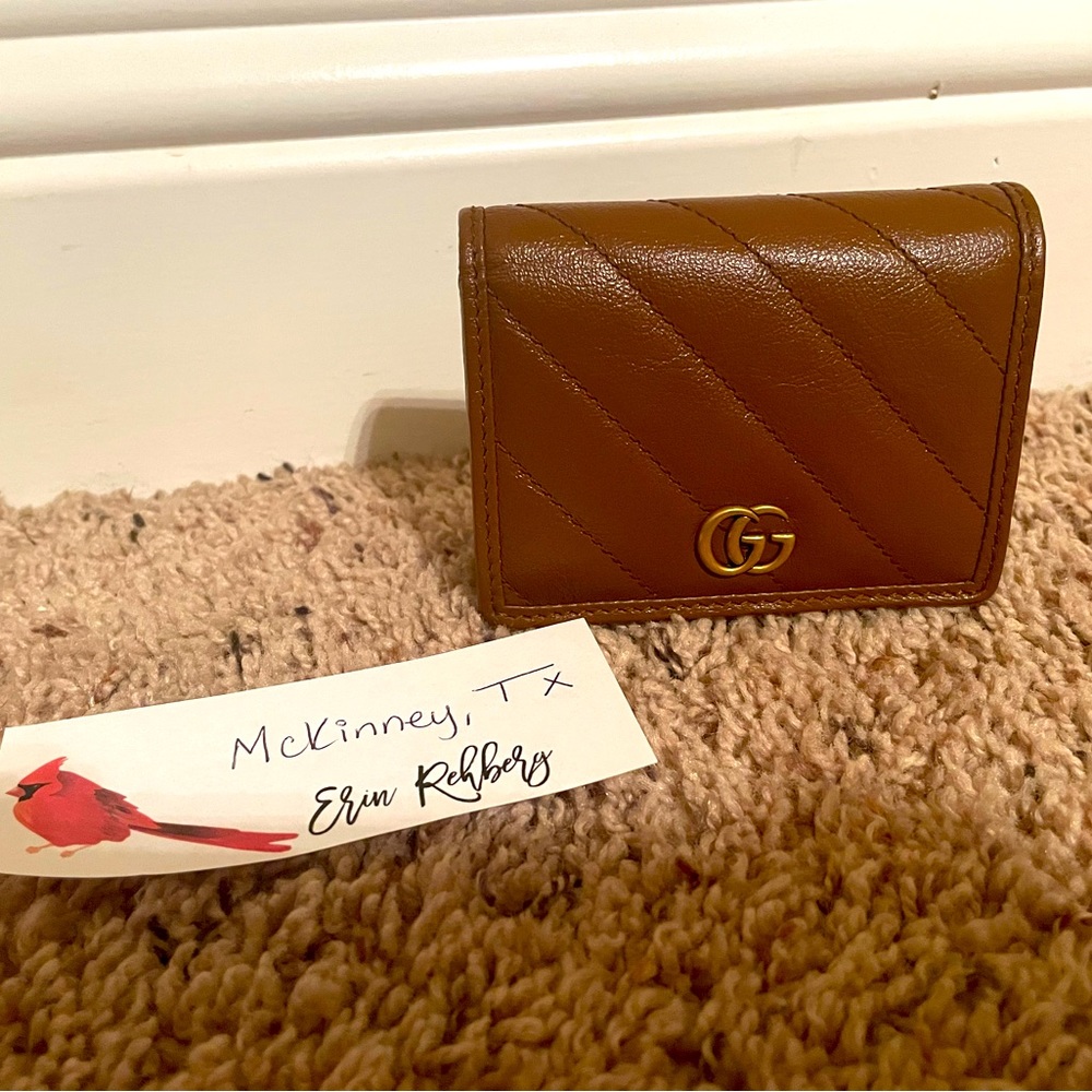 Gucci Marmont GG Card Case Wallet